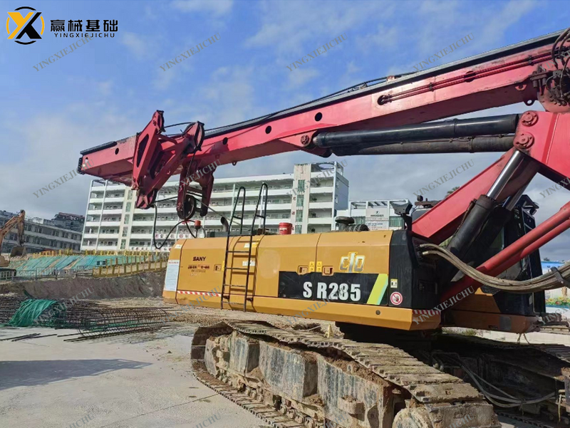 Used Rotary Drilling Rig Lowest Price Drilling Equipment SANY SR285 Crawler Rotary Drilling Rig