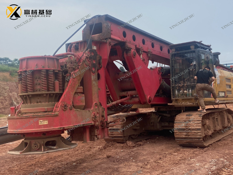 Used Rotary Drilling Rig High Quality Backhoe Loader SANY SR285 Crawler Rotary Drilling Rig