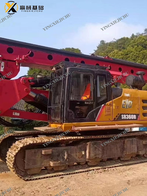 Used Rotary Drilling Rig High Quality construction machinery SANY SR360 Crawler Rotary Drilling Rig