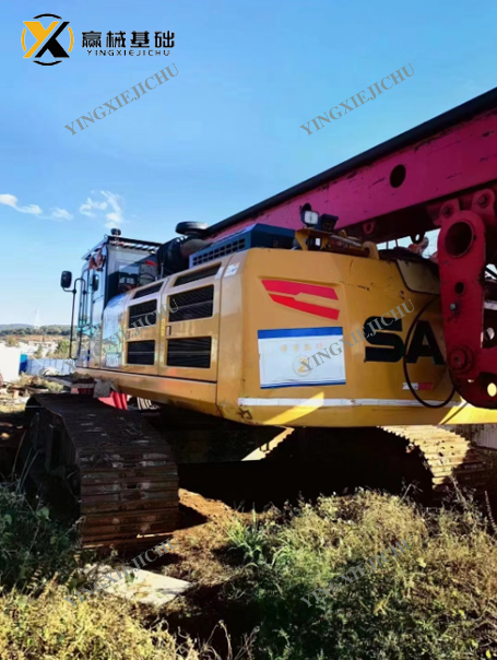 Used rotary drilling rig Efficient Durable Cost-effective SANY SR150 Crawler Rotary Drilling Rig