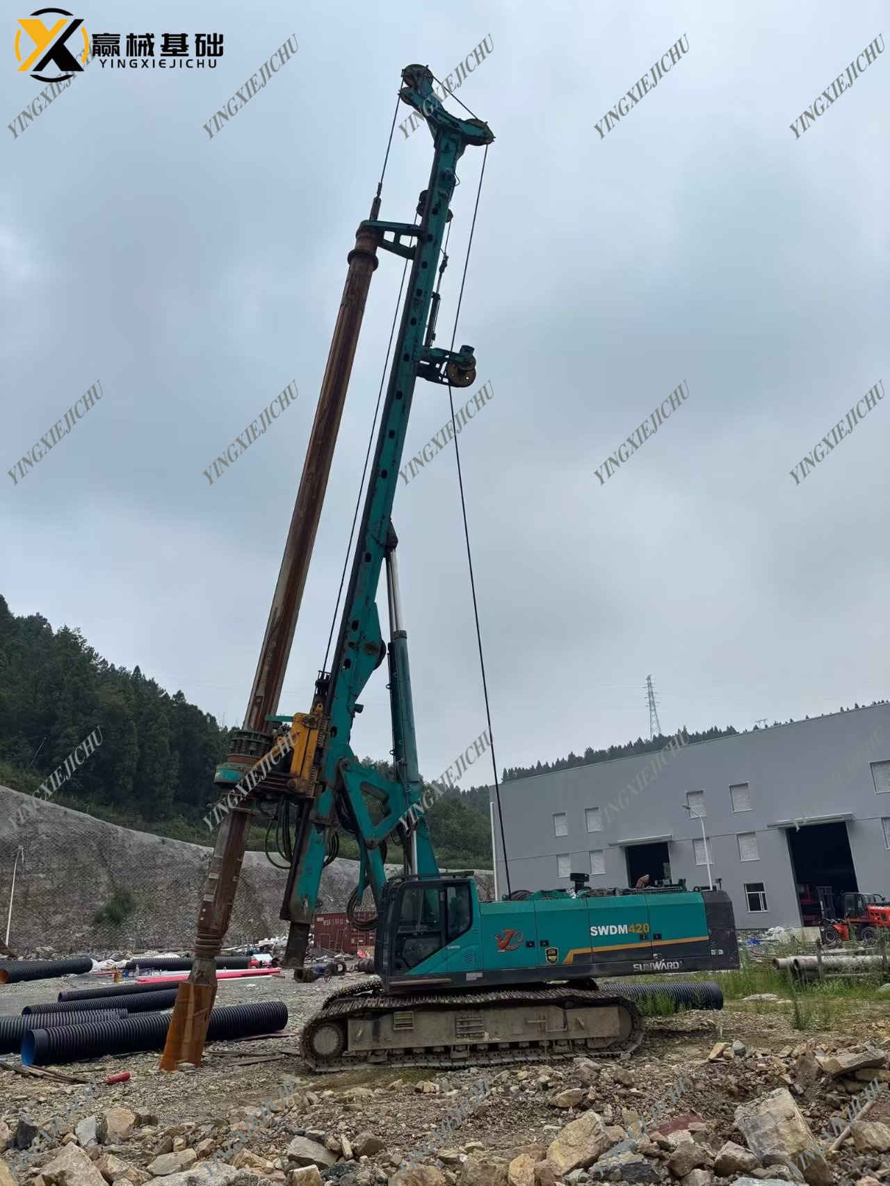 Sunward SWDM360 Heavy-duty Powerful Flexible Piling Machinery