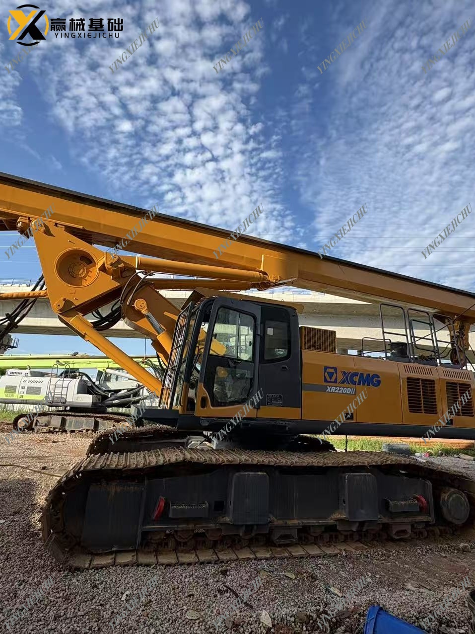 XCMG XR220 Durable Adjustable Spot Goods Hydraulic Piling Rig