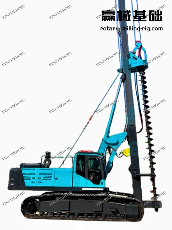  LQR-130C Piling Machinery CFA Pile Driver Multi-Functional Hydraulic Rotary Drilling Rig