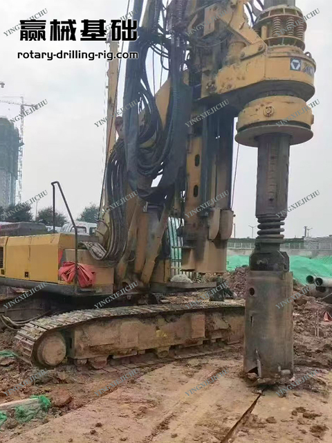 stable&reliable Hydraulic upgrade High-rise building equipment XR180 Rotary drill rig