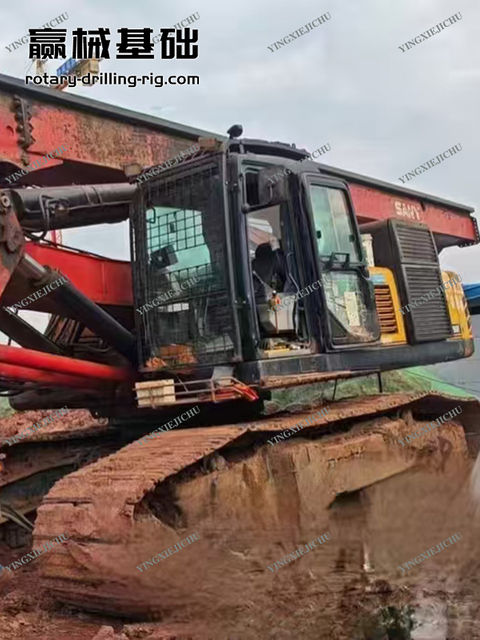 Fast Dynamic Response Automatic Soil Dumping Quick Scheduling SR280 Rotary Drill Rig