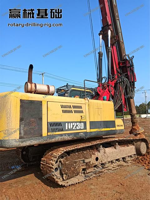 Stable performance operation Fast return investment TQ230 Rotary Drill Rig