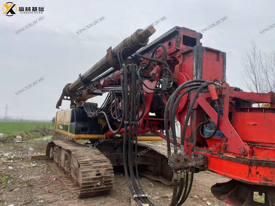 Used rotary drilling building foundation high quality SANY SR150 Crawler Rotary Drilling Rig