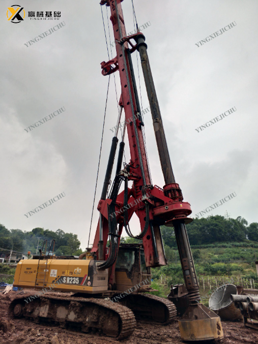 Used Rotary Drilling Competitive lowest price SANY SR235 Crawler Rotary Drilling Rig