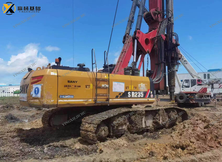 Used Rotary Drilling Reasonable Price Heavy Duty SANY SR235 Crawler Rotary Drilling Rig