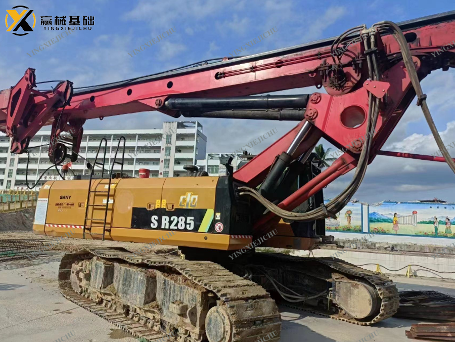 Used Rotary Drilling Rig Lowest Price Drilling Equipment SANY SR285 Crawler Rotary Drilling Rig