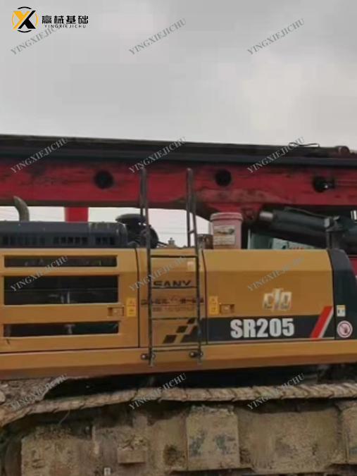 Used Rotary Drilling Rig Discount Offer construction machinery SANY SR205 Crawler Rotary Drilling Rig