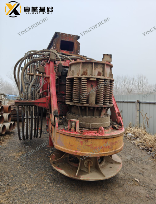  SANY SR405 Crawler Rotary Drilling Rig Second-hand Good Condition Pile Hammer Pile Driver