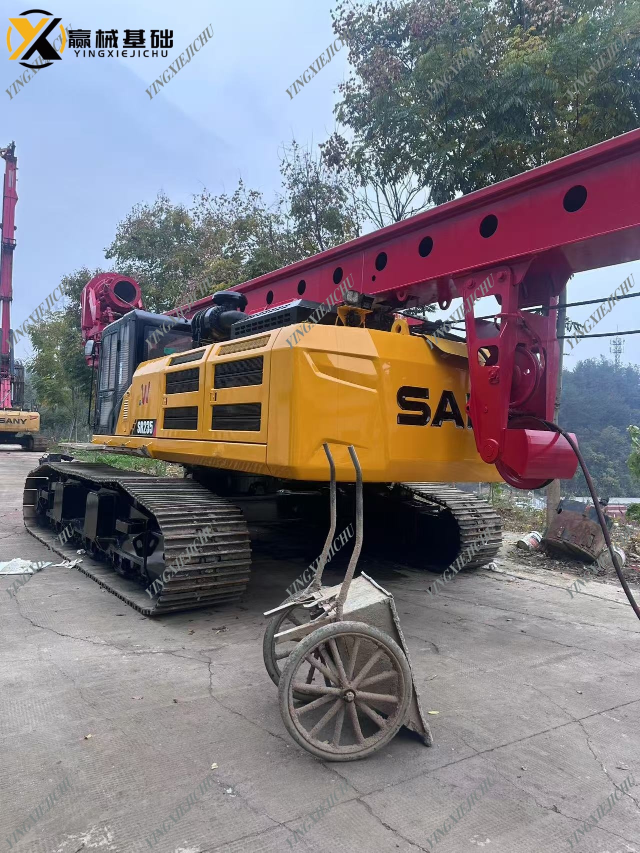 SANY SR235 Powerful Crawler Mounted Portable Drilling Machine