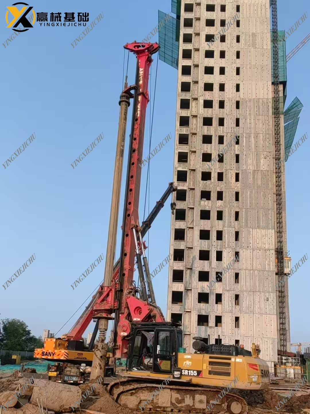 SANY SR155 Powerful Compact Durable Quick Delivery Drilling Rigs