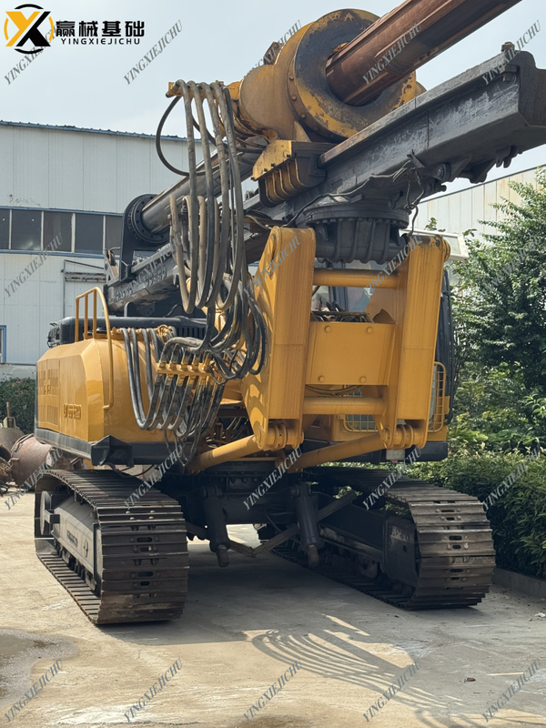 LIQIANG LQR130 Professional Reliable Crawler Mounted Rotary Drilling Rig