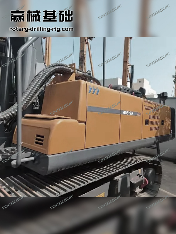 XR160E High-speed soil throwing Improve construction efficiency Rotary drilling rig