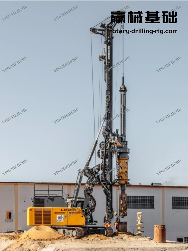Liebherr LB20 Excellent Performance High Power Intelligent Rotary Drilling Rig