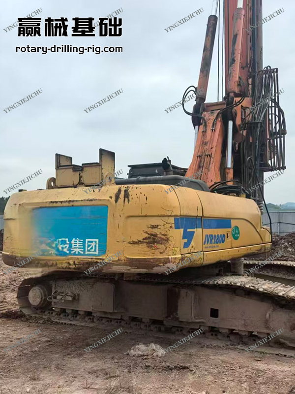 Powerful performance High quality hole formation JVR280D Rotary Drilling Rig