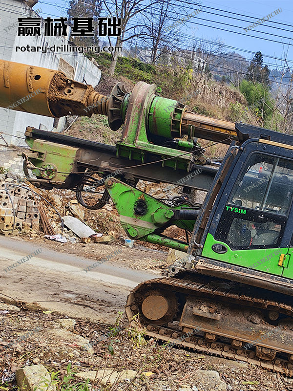 Capacity doubling High construction efficiency TYSIM60 Rotary drill