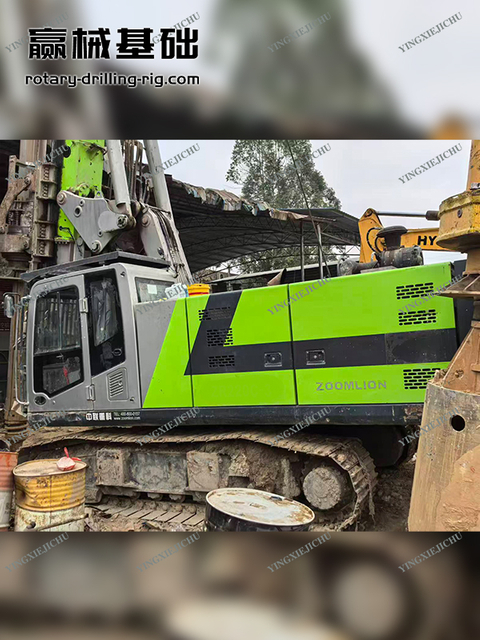  Quickly switch jobs Modular design High-flow hydraulic pressure ZR160 Rotary Drilling Rig