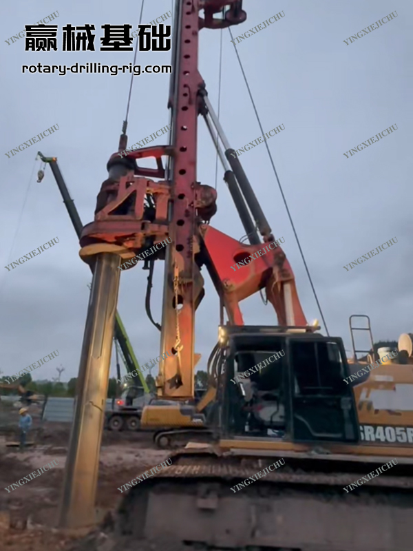 High-rise building equipment Resistant vibration impact SR405 Rotary drill rig