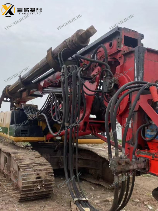 Used Rotary Drilling Rig Pile Driver Auger Drilling Machine SANY SR165 Crawler Rotary Drilling Rig