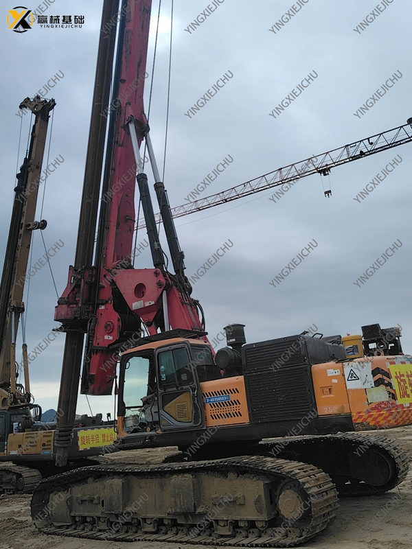 Used Rotary Drilling Rig mini drilling rig drop hammer SANY SR250 Crawler Rotary Drilling Rig