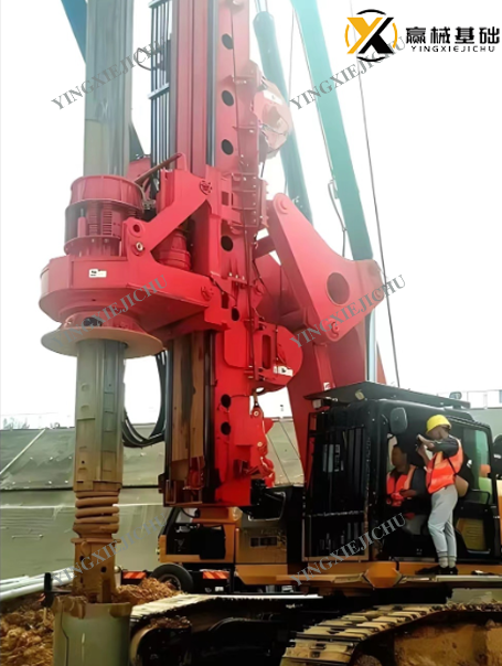 Used Rotary Drilling Rig Backhoe Loader Pile Hammer SANY SR265 Crawler Rotary Drilling Rig