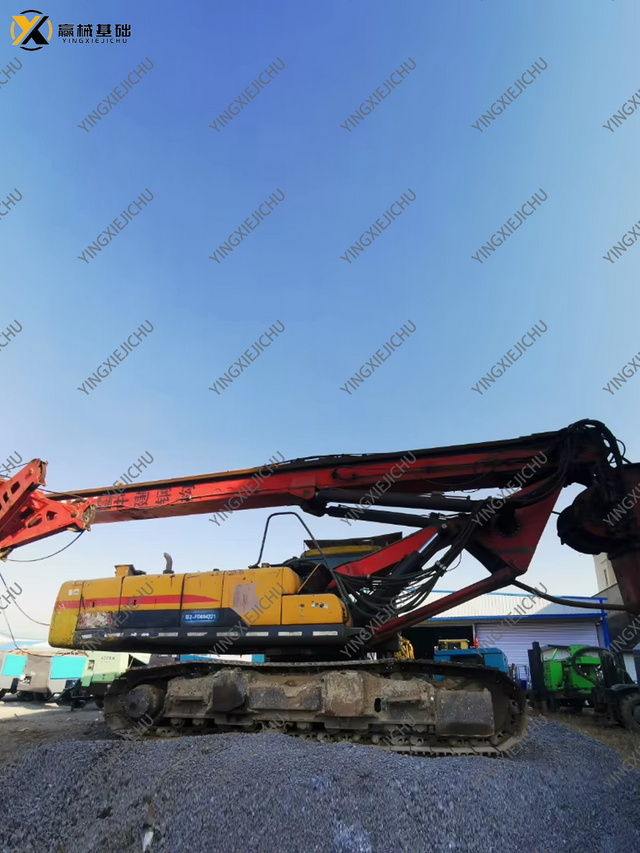 Used Rotary Drilling Rig Reasonable Price horizontal directional drilling rig SANY SR220 Crawler Rotary Drilling Rig