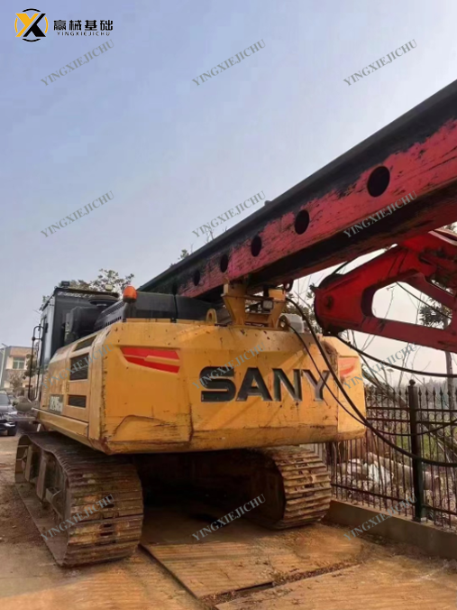 Used Rotary Drilling Rig Discount Offer construction machinery SANY SR205 Crawler Rotary Drilling Rig