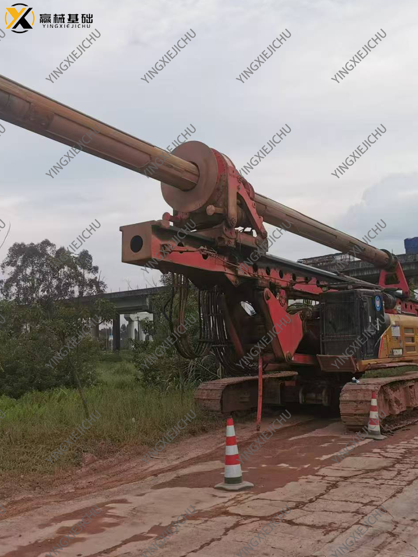 Used Rotary Drilling Rig Construction Machinery Drill Holes in The Well SANY SR360 Crawler Rotary Drilling Rig