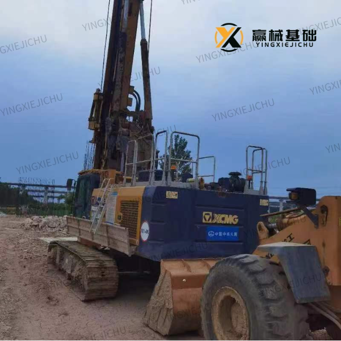 Used Rotary Drilling Rig Drill Holes in The Well Construction Machine SANY SR200E Crawler Rotary Drilling Rig