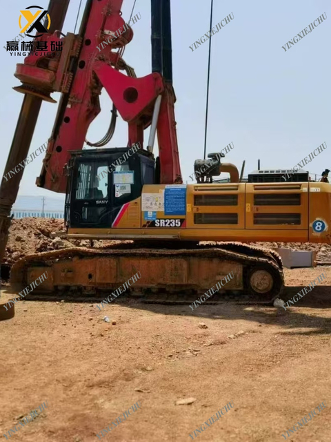  SANY SR235 Hot Sale Economical Stable Fully Functional Used Construction Machine