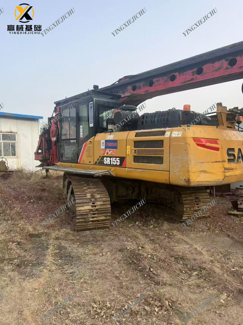 SANY SR155 Reliable Proven Long Remaining Life Multifunctional Precise Piling Machine