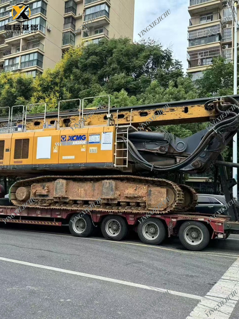 XCMG XR280E In Good Condition Powerful Stable Adjustable Second-hand Drilling Rig