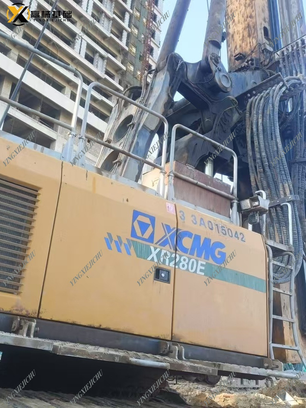 XR240E Automated Crawler Mounted Rotary Drilling Rig