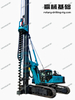  LQR-130C Piling Machinery CFA Pile Driver Multi-Functional Hydraulic Rotary Drilling Rig