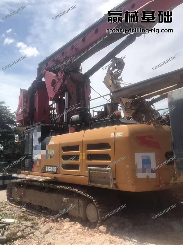  SANY SR285 Efficient and powerful Energy conservation and low consumption Rotary Drilling Rig