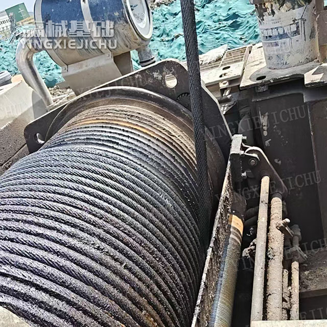 Strong torque Stable deep pile construction ZR280 Rotary Drill Rig