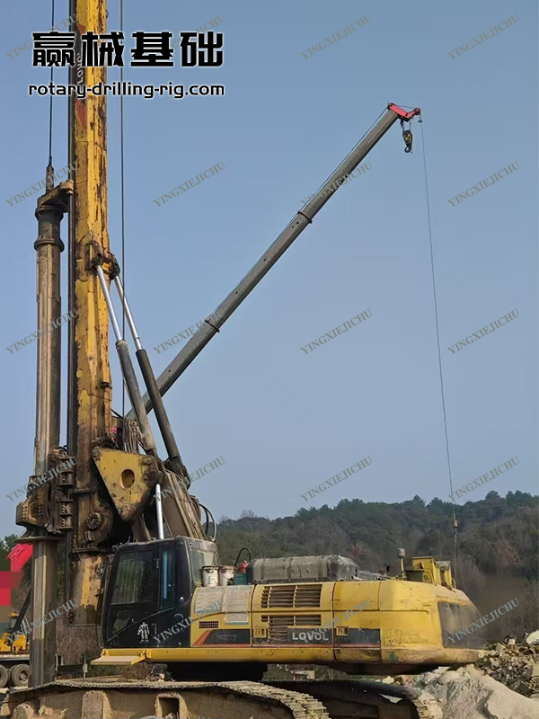  Low failure rate Hydraulic upgrade High construction efficiency FR626D Rotary drill rig