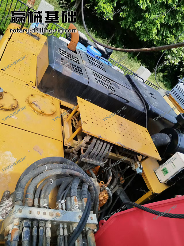  Modular hydraulic arrangement Expansion of multi-functional construction methods SR280 Rotary drill rig