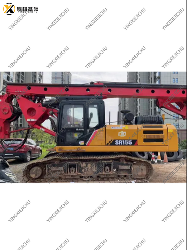 Used Rotary Drilling Durable surprise price SANY SR155 Crawler Rotary Drilling Rig