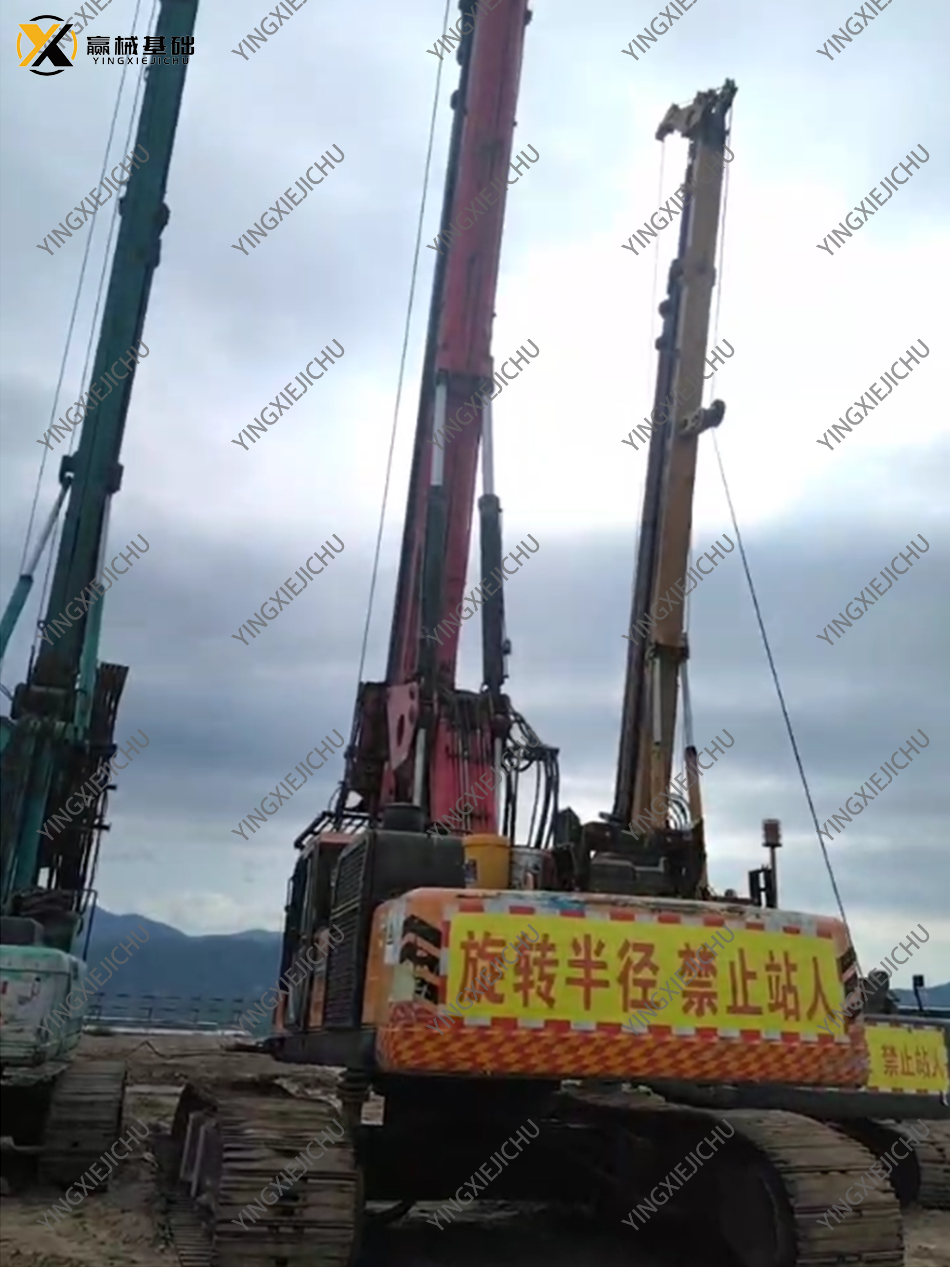 Used Rotary Drilling Rig Hot-Selling screw auger SANY SR250 Crawler Rotary Drilling Rig