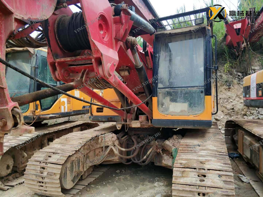 Used Rotary Drilling Rig Auger Drilling Machine Building Foundation SANY SR280 Crawler Rotary Drilling Rig