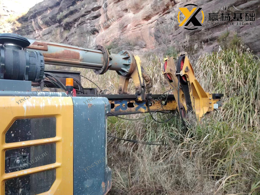 Used Rotary Drilling Rig Subway Construction Equipment Building Foundation SANY SR168 Crawler Rotary Drilling Rig