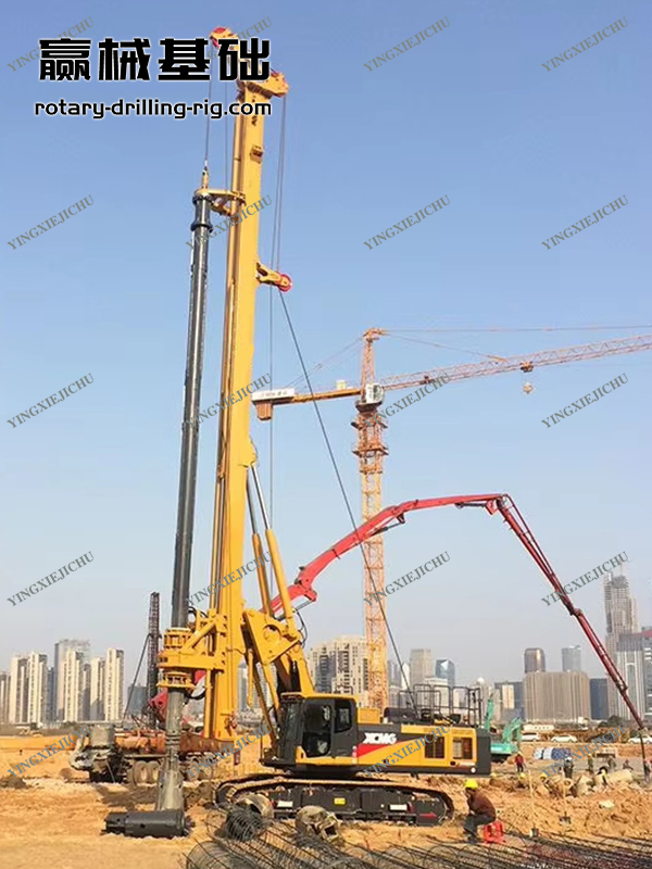 Compatible with multiplex method Optional CFA function XR320E Rotary Drilling Rig