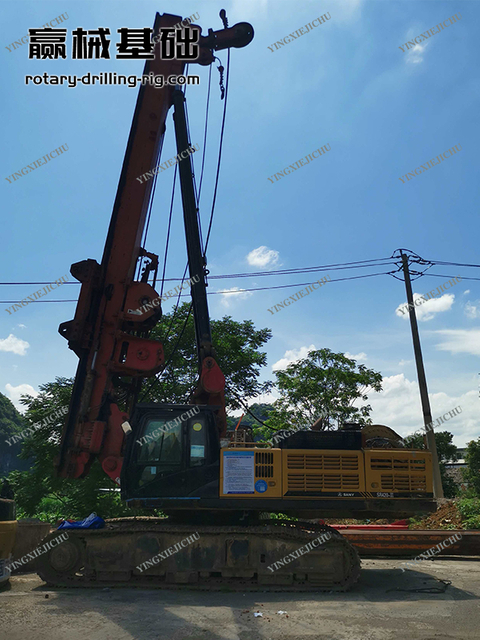 SR360 Impact resistance Powerful rock drilling capability Rotary Drilling Rig