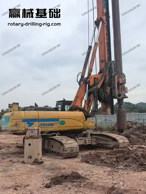 Powerful performance High quality hole formation JVR280D Rotary Drilling Rig