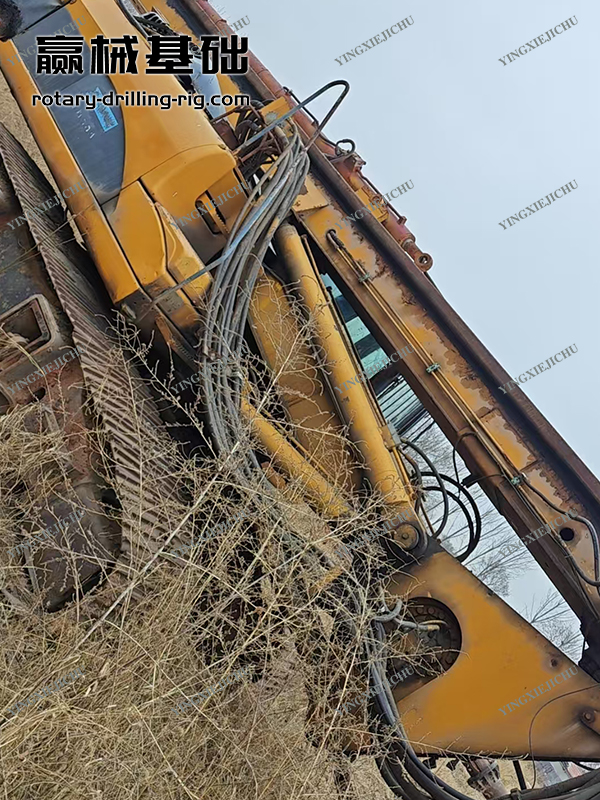 Impact resistance Dynamic stability High overall efficiency FR180 Rotary Drill Rig