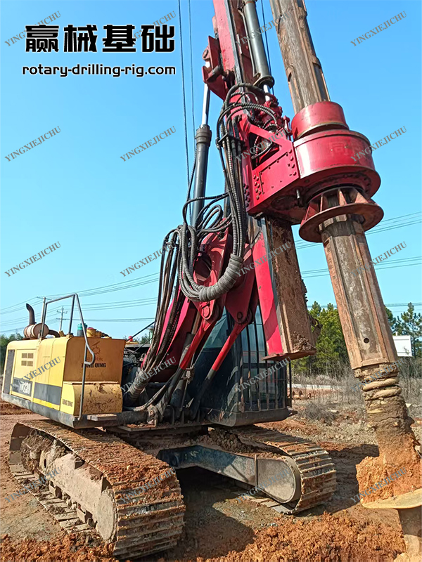 Stable performance operation Fast return investment TQ230 Rotary Drill Rig